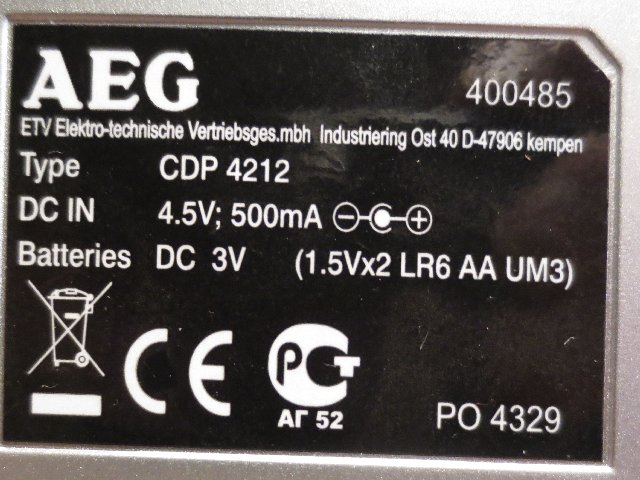 Kennzeichnung nach ElektroG